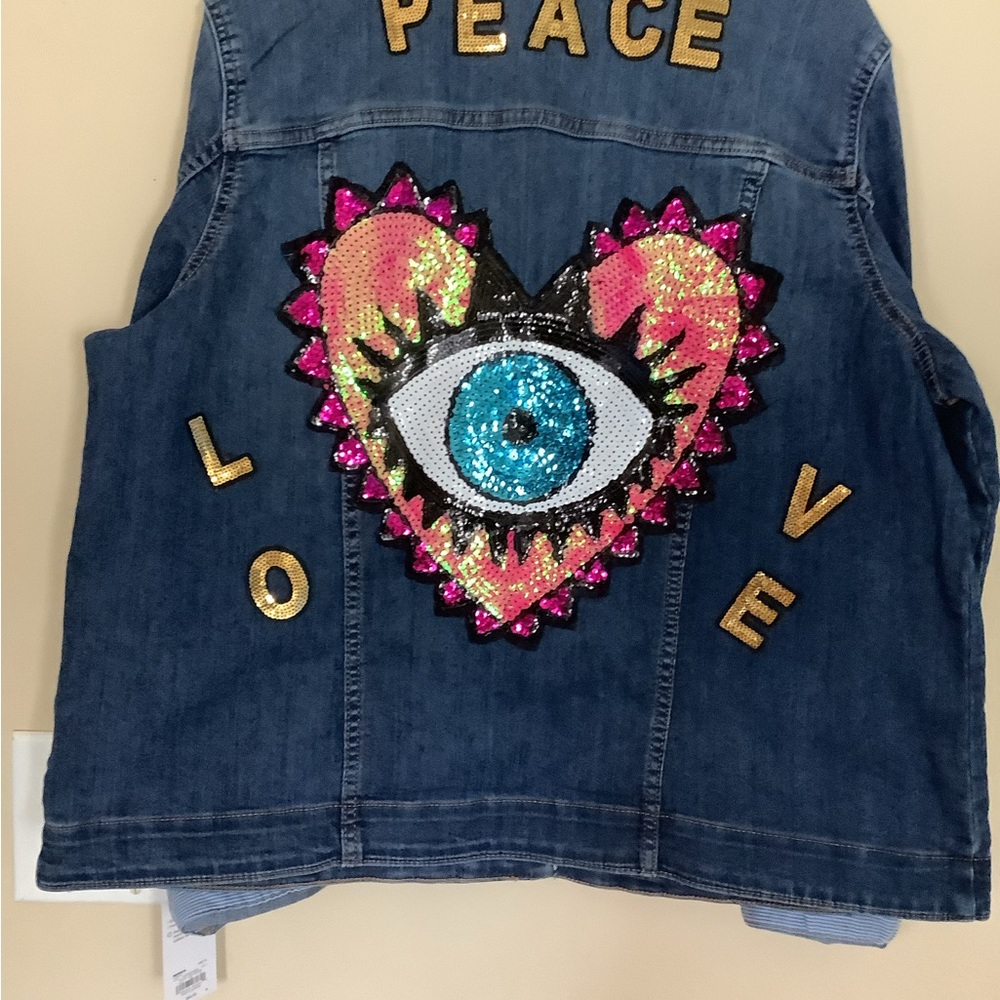 Chaquetas decoradas para mujer hecha a mano